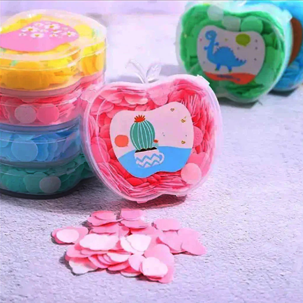 Apple Paper Soap, Hand Wash Travel Soap, Scented Soft Paper Soap, Travel Disposable Soap Sheet, Mini Scented Disinfecting Paper Soap Petals, Pocket Soaps for Hand Wash, Multicolor Petals Paper Clean Soft Soap. Apple Paper Soap, Hand Wash Travel Soap, Scented Soft Paper Soap, Travel Disposable Soap Sheet, Mini Scented Disinfecting Paper Soap Petals, Pocket Soaps for Hand Wash, Multicolor Petals Paper Clean Soft Soap.